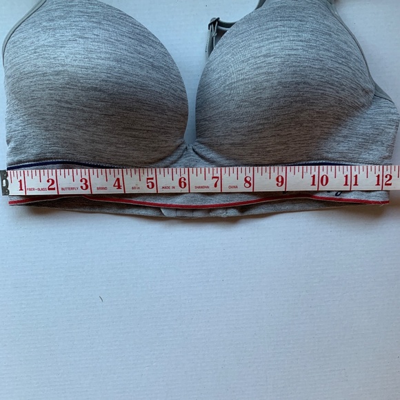 NWOT Tommy Hilfiger Push Up Bra in Grey- Size S - Picture 7 of 8